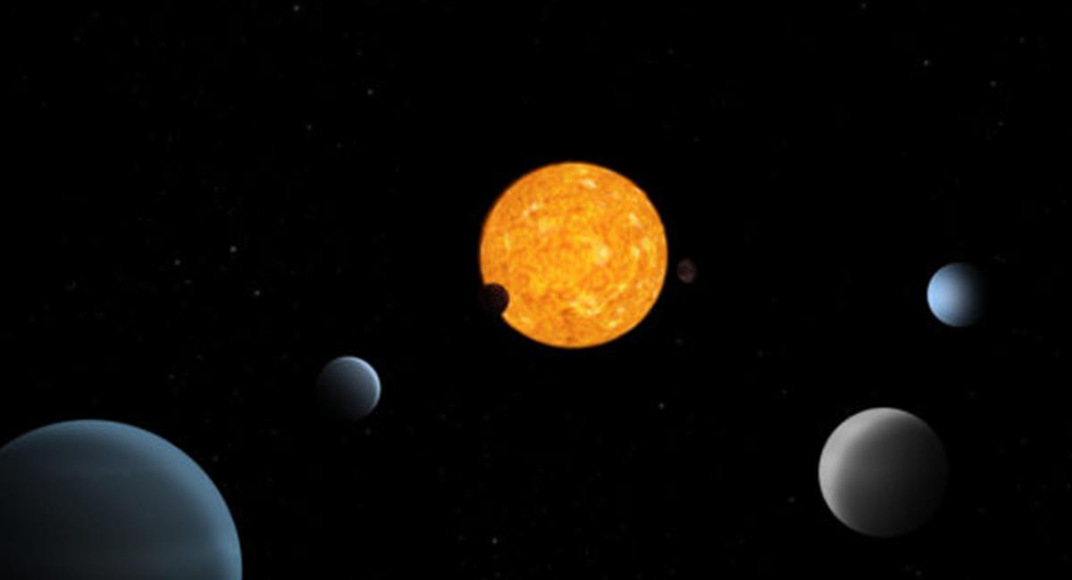 Según los expertos había un sexto exoplaneta, que se "comporta diferente al resto". Foto: Twitter @ESA