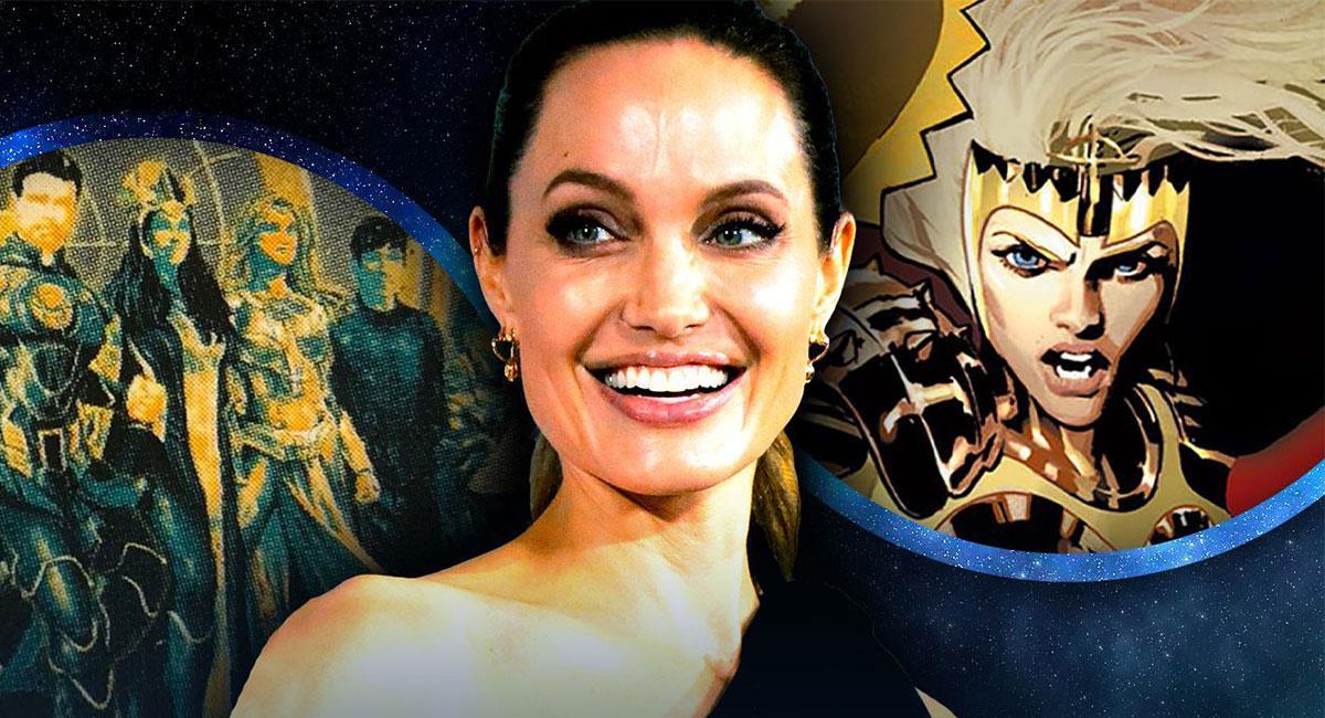 Angelina Jolie será Thena en "Eternals", uno de los próximos estrenos de Marvel Studios. Foto: Twitter @MCU_Direct