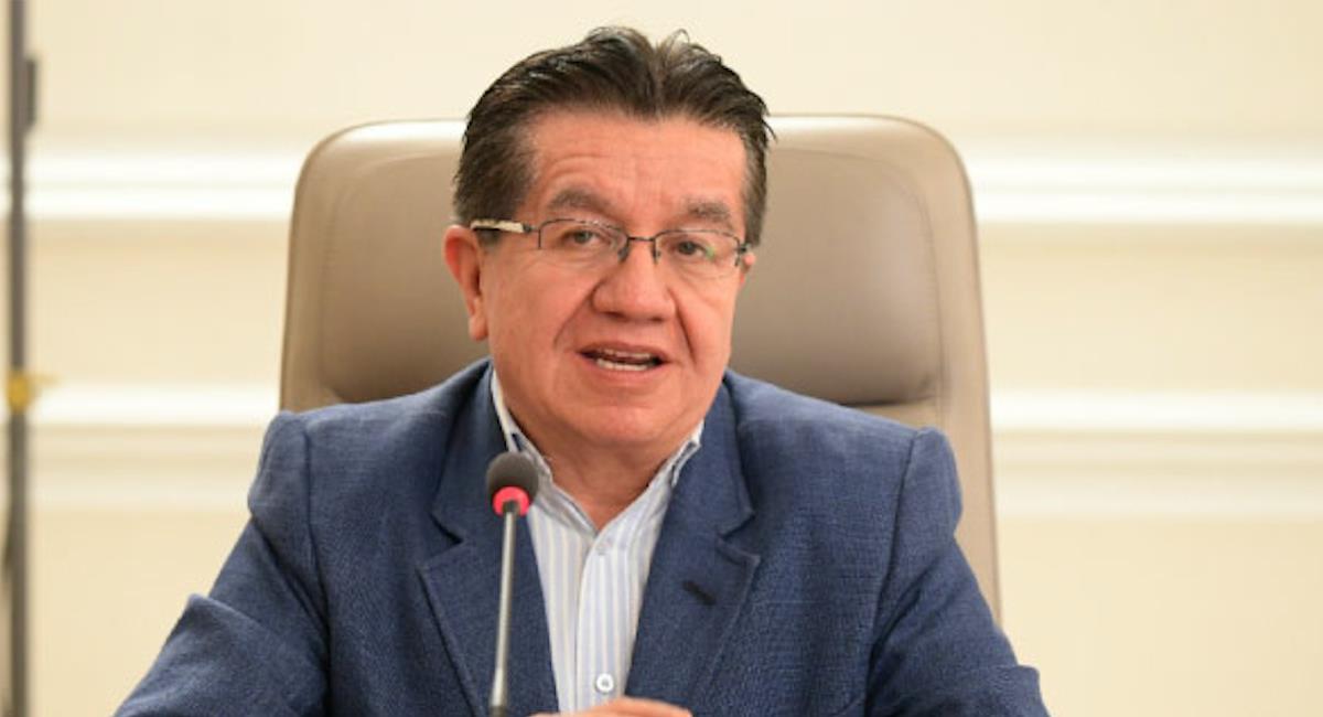 Fernando Ruiz, ministro de Salud de Colombia. Foto: Ministerio de Salud