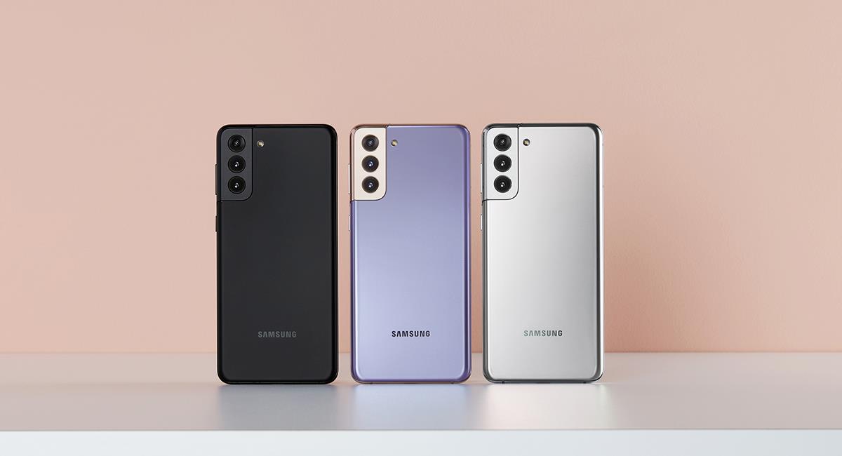 Los smartphones ya estarán disponibles en Colombia. Foto: Samsung