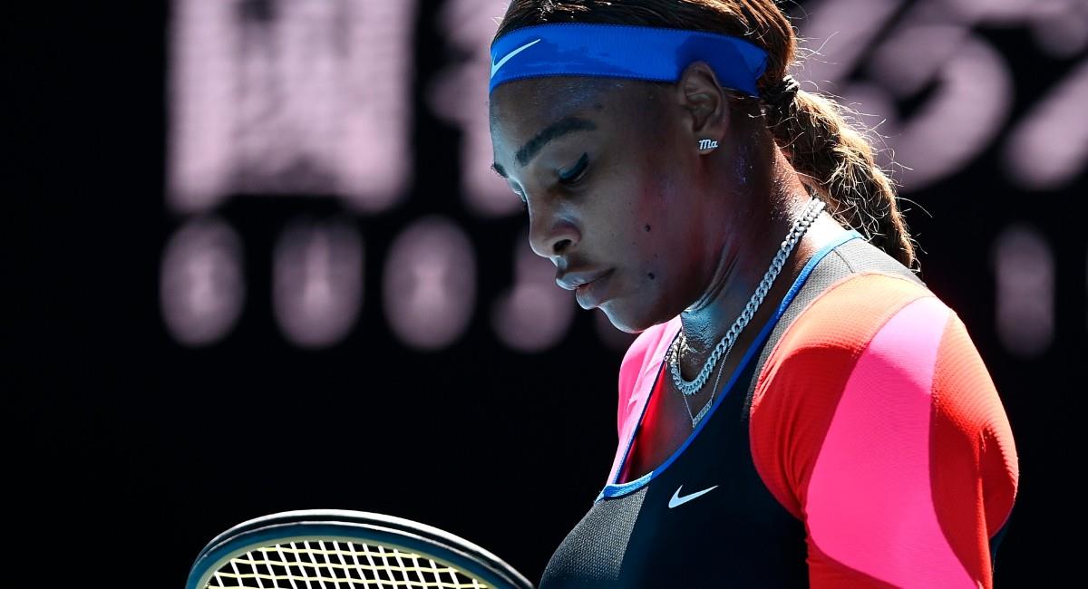 Serena Williams es eliminada del Abierto de Australia. Foto: EFE