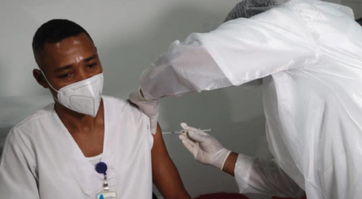Chocó inició el proceso de vacunación contra el coronavirus. Foto: Ministerio de Salud