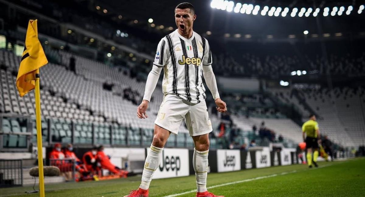 Cristiano marcó en el empate de Juventus. Foto: Twitter Prensa redes Cristiano Ronaldo.