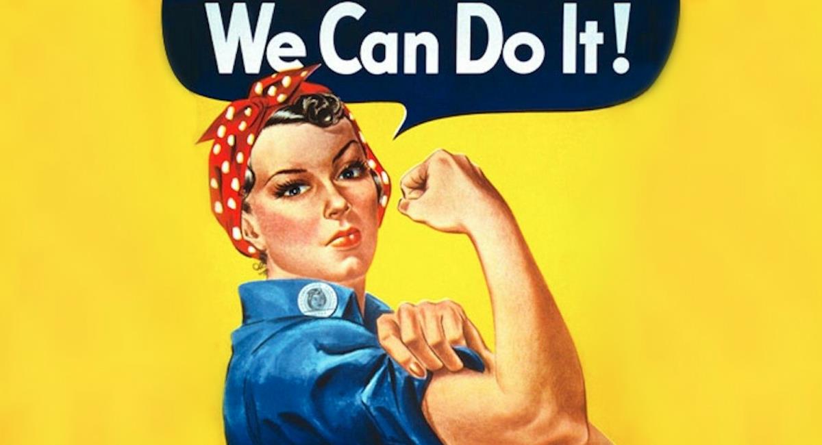 Naomi Parker Fraley, la mujer detrás de la icónica imagen de We Can Do It. Foto: Ecoosfera