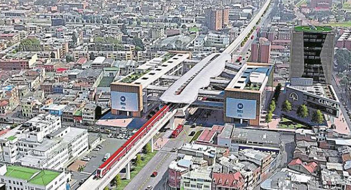 La primera línea del Metro de Bogotá tendrá una extensión de 24 kilómetros y será la más larga de Latinoamérica. Foto: Twitter @MetroBogota