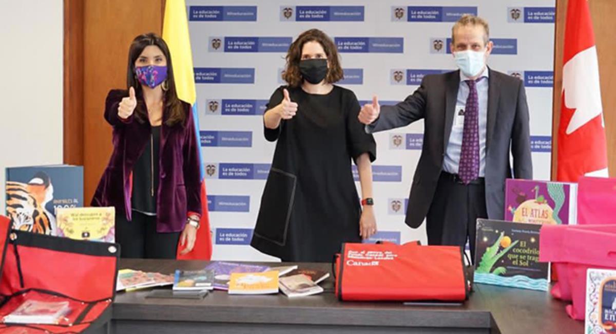 Ministerio de Educación se reúne con Embajada de Canadá en Colombia. Foto: Ministerio de Educación