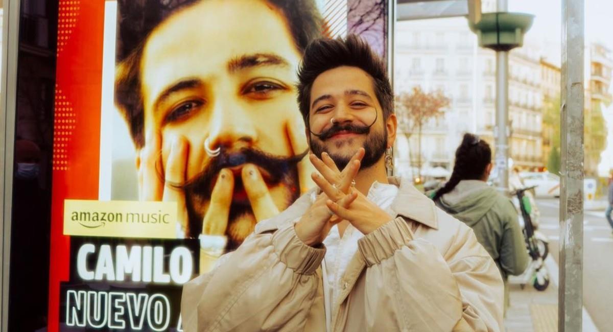 Camilo sigue cautivando a sus fanáticos con sus sorpresas musicales. Foto: Instagram