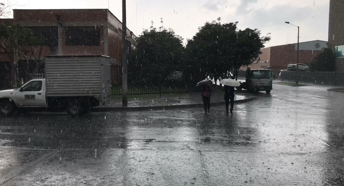 Temporada de lluvias empieza a causar afectaciones en la capital. Foto: Indiger
