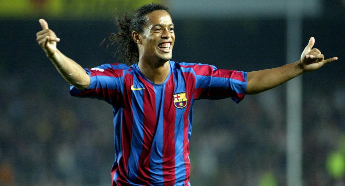 Ronaldinho celebra su cumpleaños 41. Foto: Twitter Prensa redes Barcelona.