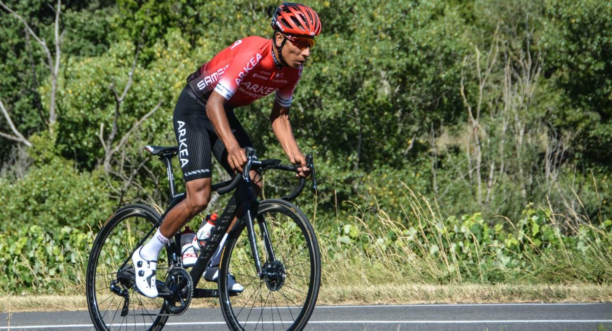 Nairo el mejor ciclista de colombiano en el Vuelta a Cataluña. Foto: Twitter Prensa redes Team Arkea.