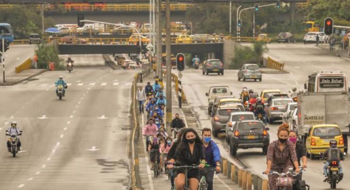 Medellín quiere incentivar a sus ciudadanos a buscar medios de transporte alternativos. Foto: Alcaldía de Medellín