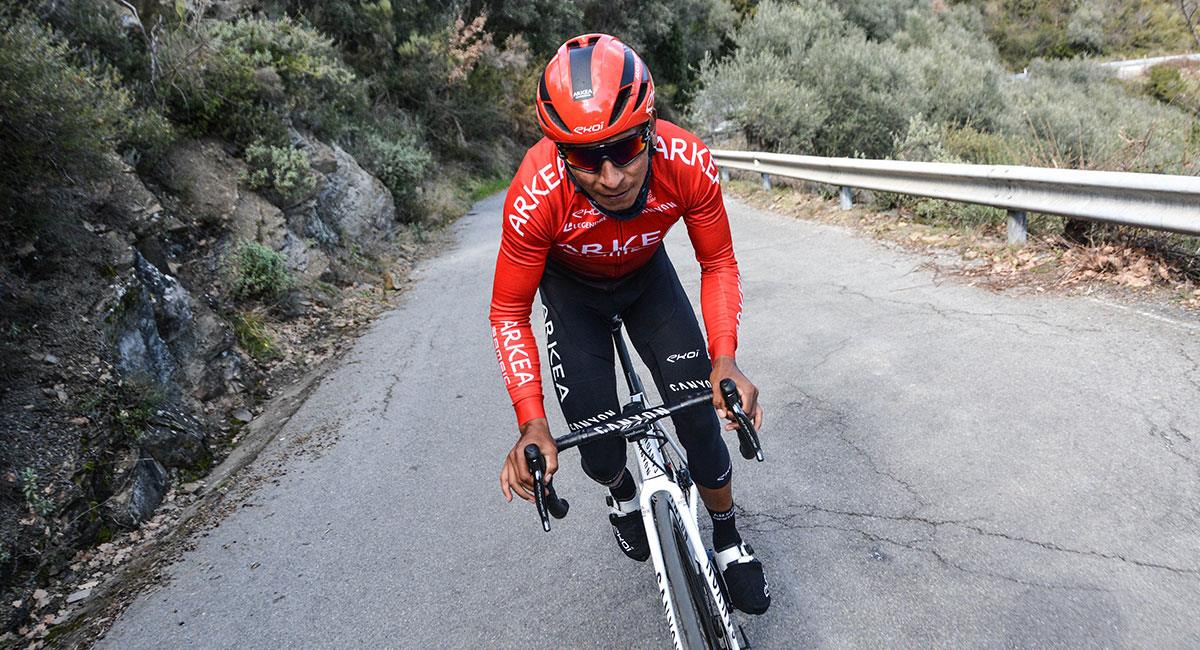Nairo Quintana ya había expresado su deseo de correr el Giro de Italia. Foto: Twitter @Arkea_Samsic