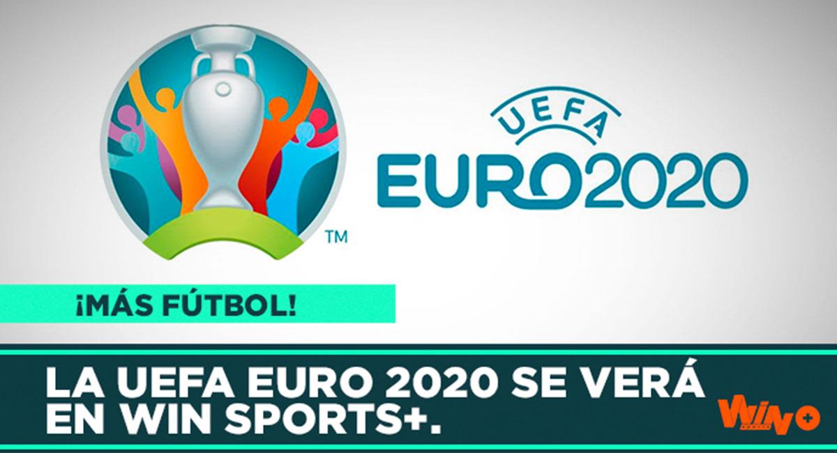 Win Sports+ transmitirá algunos de los compromisos de la Eurocopa 2020. Foto: Twitter @WinSportsTV