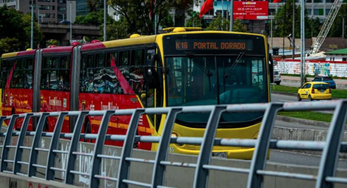 Aglomeraciones por cambios de rutas en TransMilenio. Foto: Alcaldía de Bogotá