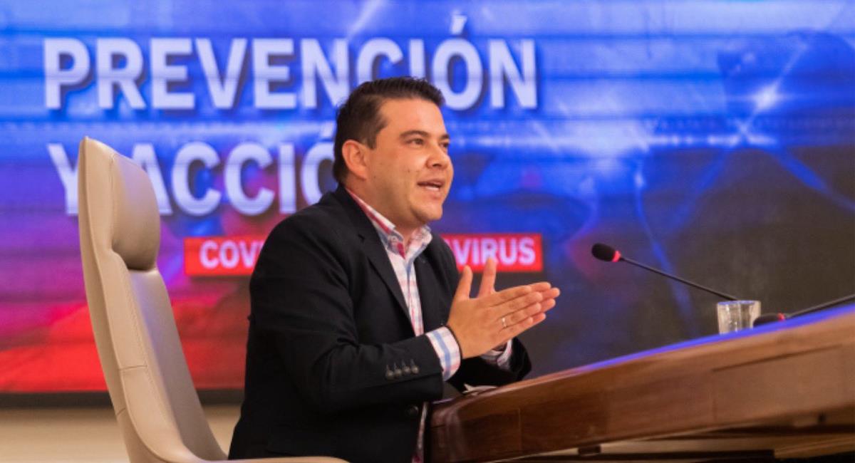 Nicolás García, Gobernador de Cundinamarca. Foto: Twitter @cundinamarcagob