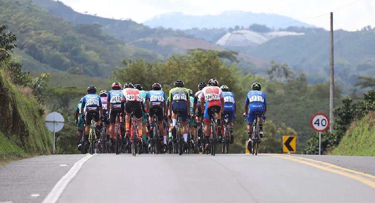 La Vuelta a Colombia 2021 culminará en Bogotá. Foto: Twitter @fedeciclismocol