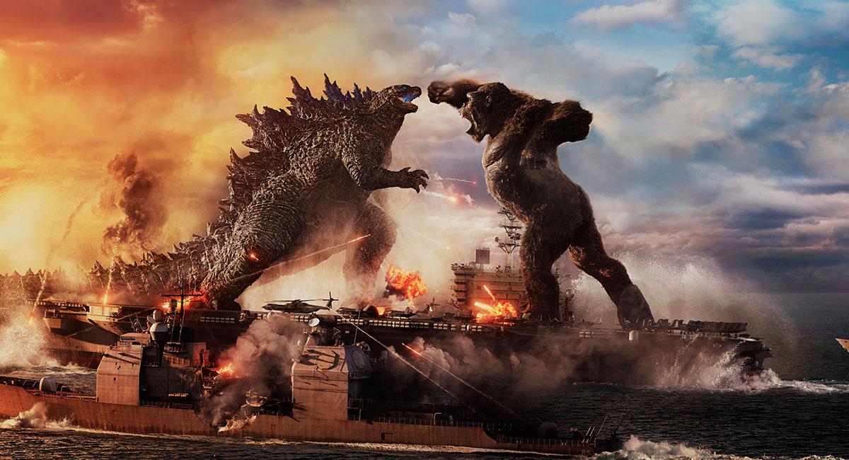 "Godzilla vs. Kong" ha sido el estreno más exitoso del cine desde marzo de 2020. Foto: EFE