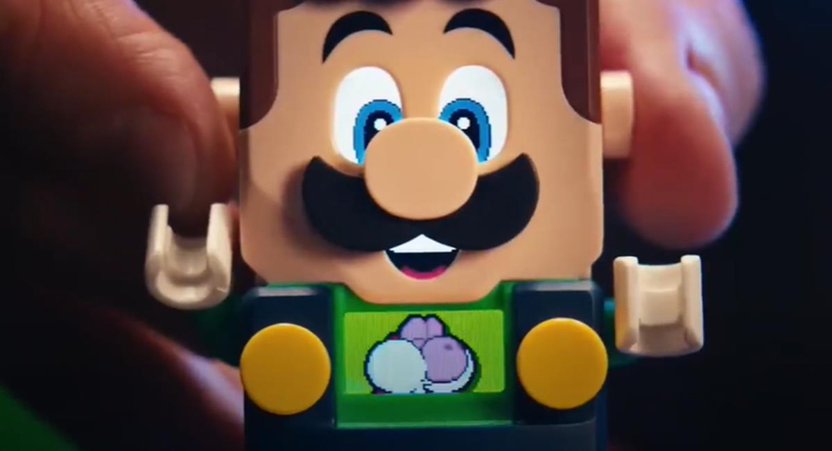 Luigi, tiene su propio universo interactivo y se pueden 'armar' los niveles. Foto: Youtube