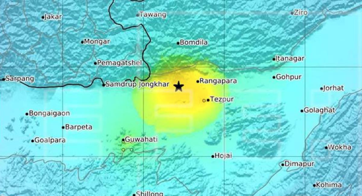 Sismo de magnitud 6.4 sacude varias ciudades de India. Foto: EFE