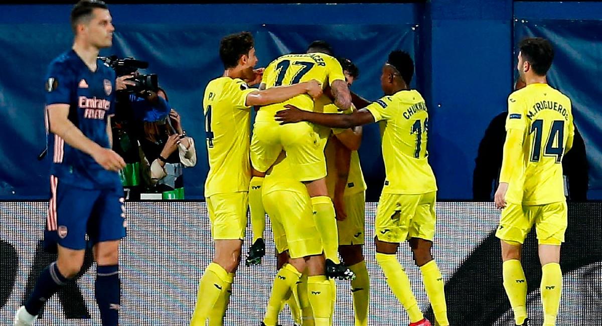Villarreal derrotó a Arsenal por Europa League. Foto: EFE