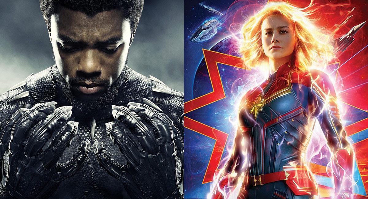 "Black Panther" y "Captain Marvel" estrenarán sus secuelas en 2022. Foto: Twitter @MarvelStudios
