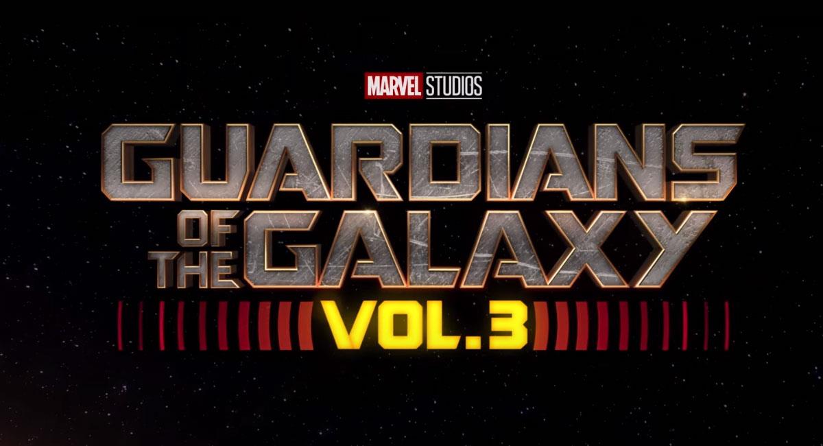 Así luce el logo de "Guardianes de la Galaxia Vol. 3" según lo reveló Marvel Studios. Foto: Youtube Captura Marvel Latinoamérica Oficial