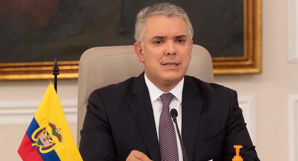 Iván Duque, presidente de Colombia. Foto: Presidencia Colombia