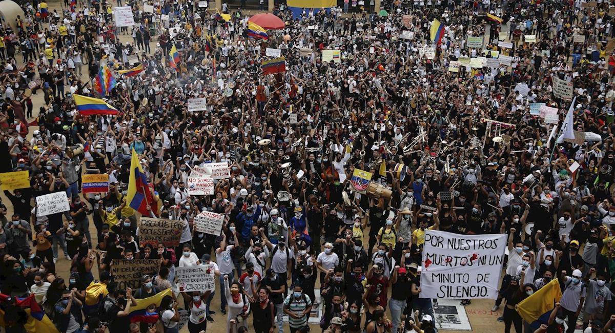 Duque alerta de las consecuencias de la COVID-19 en las manifestaciones. Foto: Presidencia de Colombia