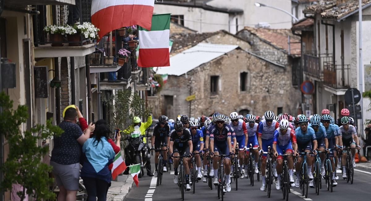 Sigue en vivo la etapa 9 del Giro de Italia. Foto: Twitter Prensa redes Giro de Italia.