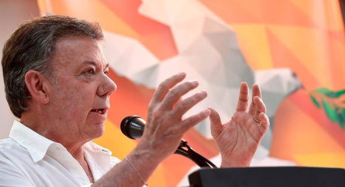 El expresidente colombiano y Premio Nobel de Paz, Juan Manuel Santos, quiere mediar para alcanzar soluciones a la crisis que afronta el país. Foto: Facebook Juan Manuel Santos