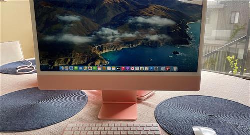 El iMac de Apple, es potente y ultrafino para el "teletrabajo" por su nuevo 'chip' M1