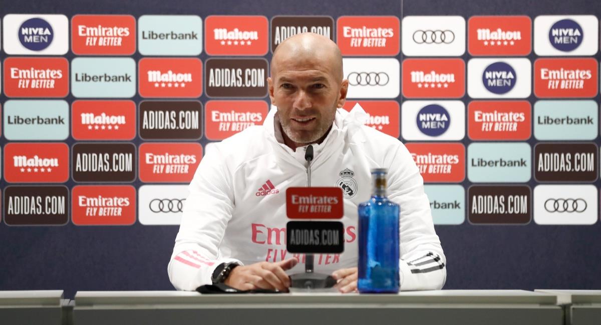 Zidane habló de su futuro en el Real Madrid. Foto: Twitter Prensa redes Real Madrid.