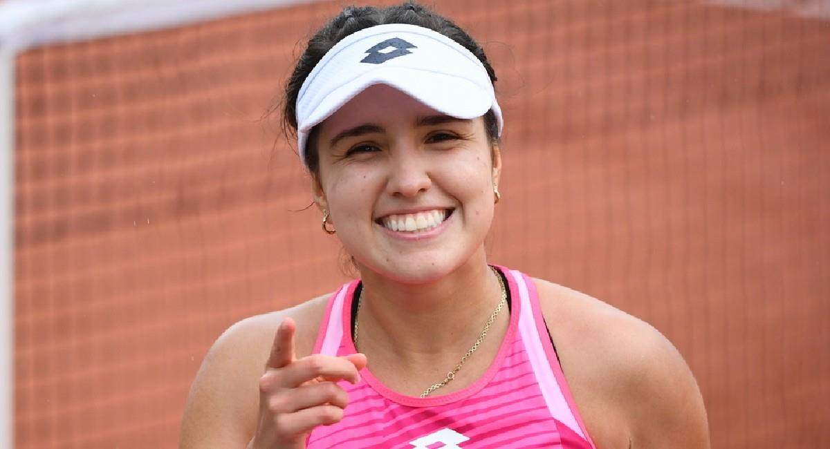 María Camila Osorio clasificada al cuadro principal de Roland Garros 2021. Foto: Clement Mahoudeau / FFT
