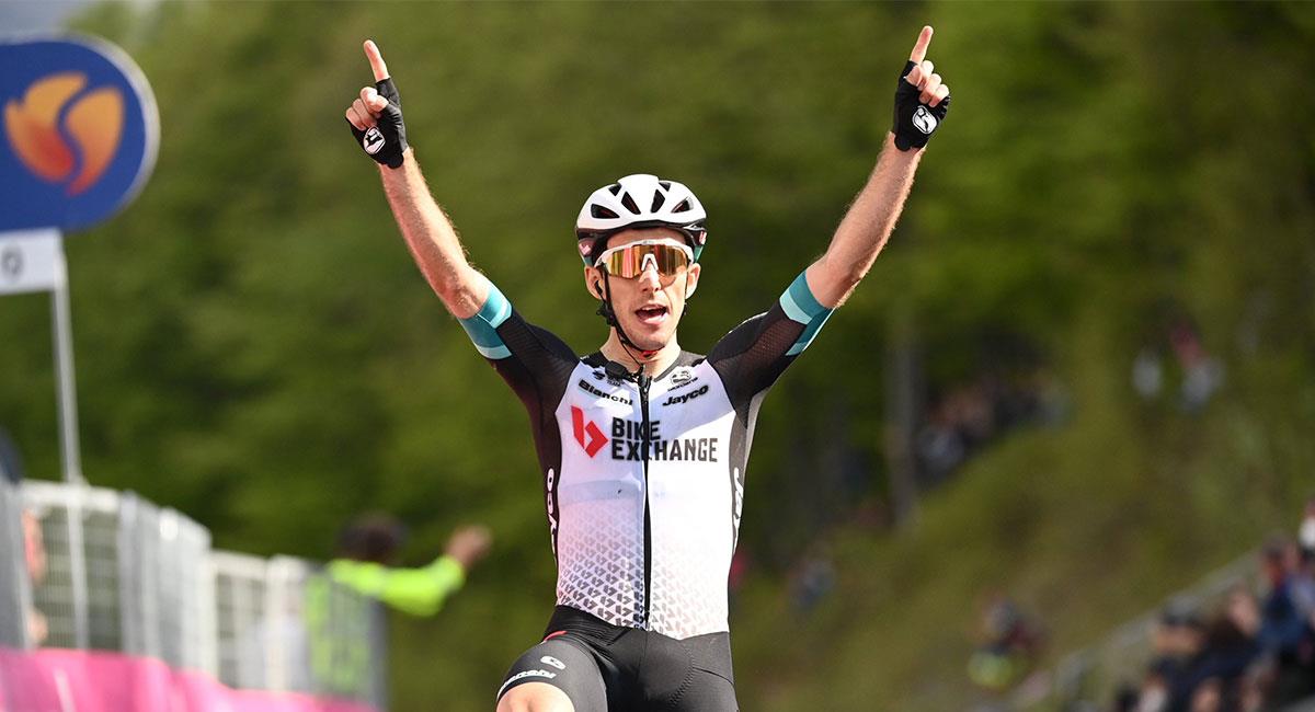 Simon Yates fue el más fuerte de la etapa 19 el Giro de Italia. Foto: Twitter @giroditalia