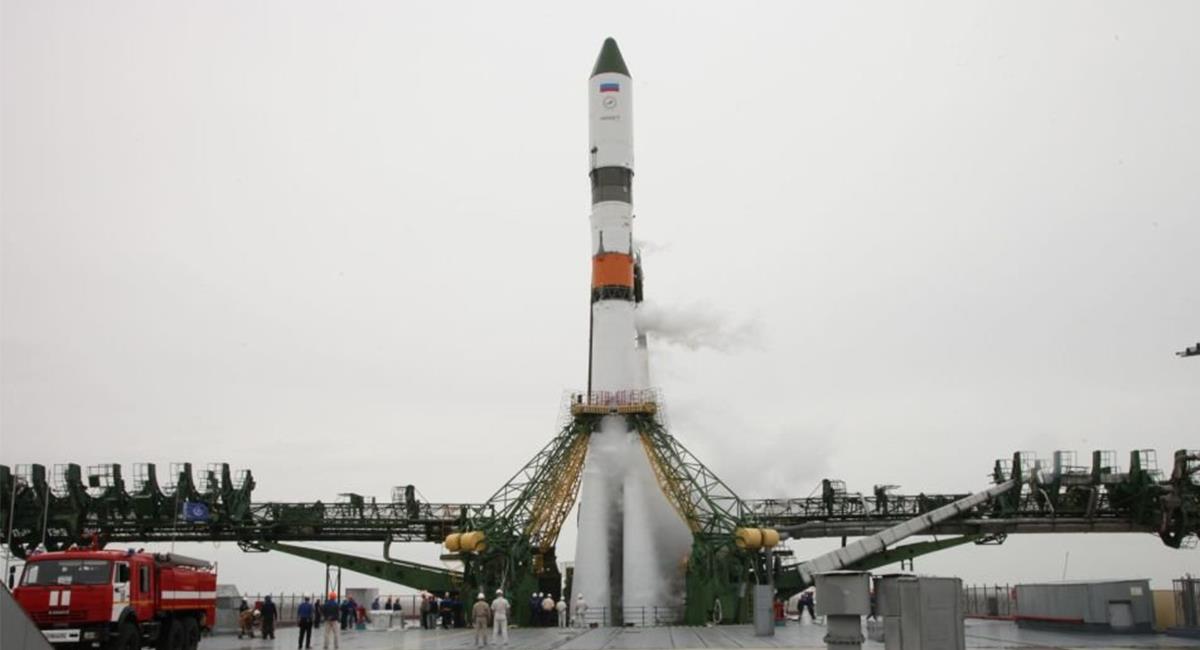 La agencia espacial federal de Rusia apodó al módulo de energía de la nave como 'Zeus'. Foto: Twitter @roscosmos_es ·