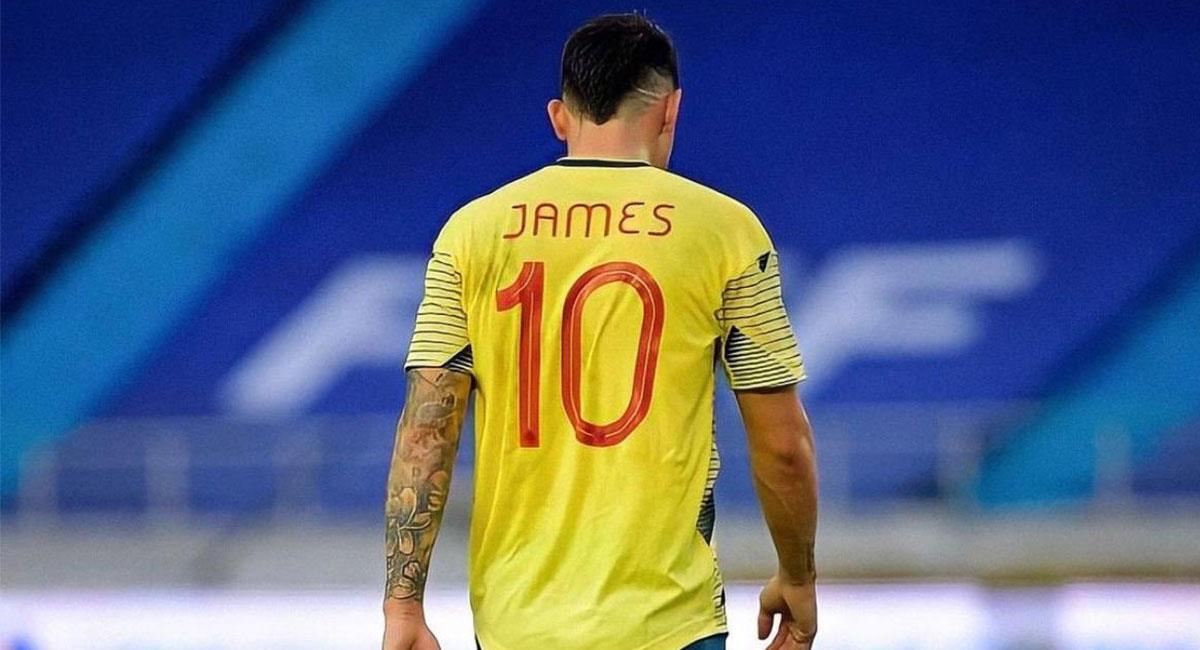 James Rodríguez mostró su molestia con la decisión de apartarlo de la Selección Colombia. Foto: Twitter @jamesdrodriguez
