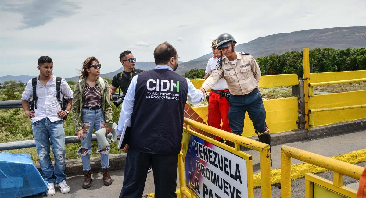 Visita de la CIDH a la frontera entre Colombia y Venezuela. Foto: Flickr