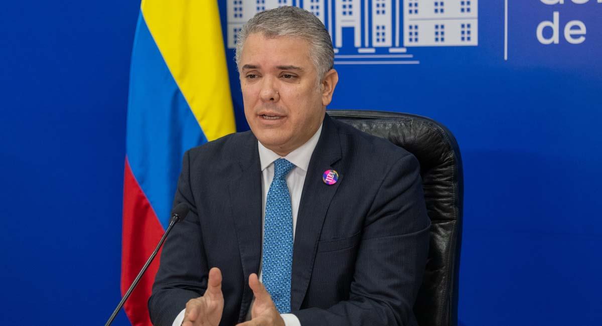 Iván Duque, presidente de Colombia. Foto: Presidencia Colombia