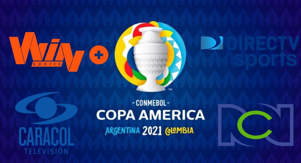 Críticas a caracol y RCN por no dar la Copa América. Foto: Twitter Prensa redes Copa América.