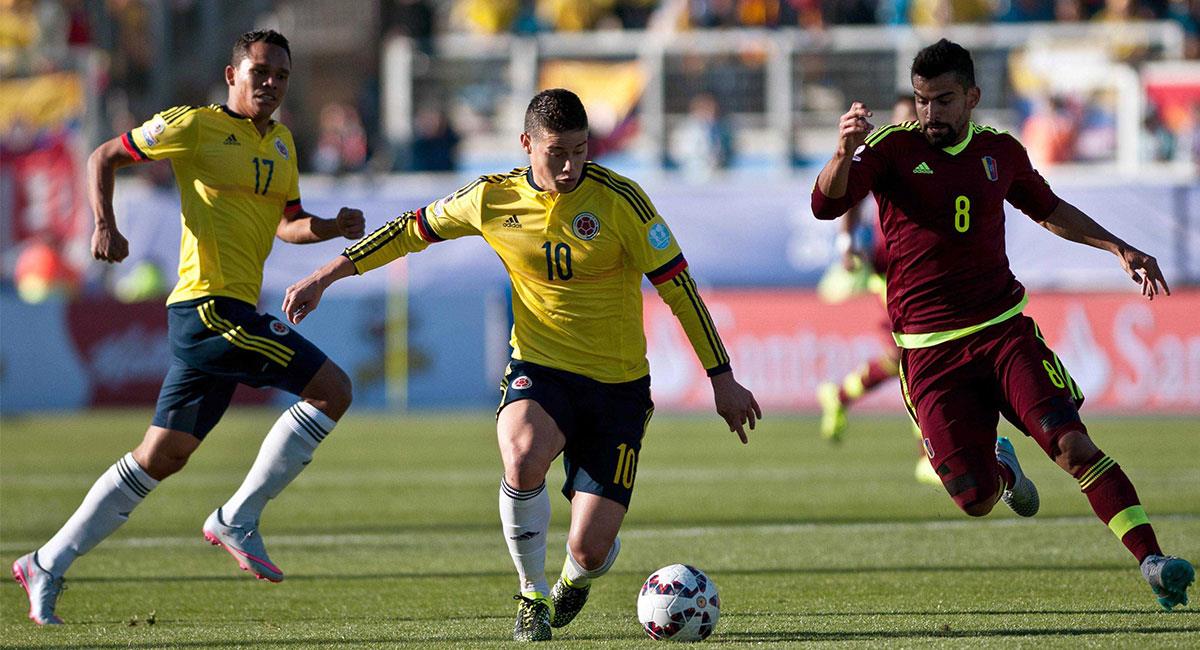 Colombia y Venezuela se enfrentaron por última vez en Copa América en 2015. Foto: Twitter @XHespanol
