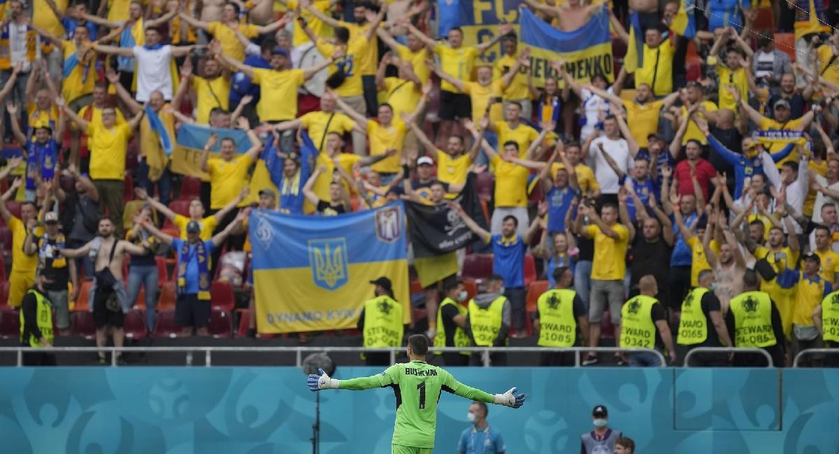 Ucrania revive en la Eurocopa 2020. Foto: EFE
