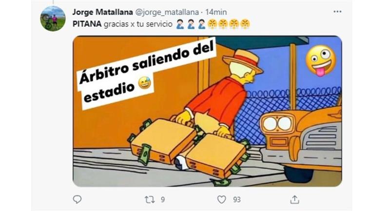 Lluvia de memes a Néstor Pitana por la decisión ante Colombia