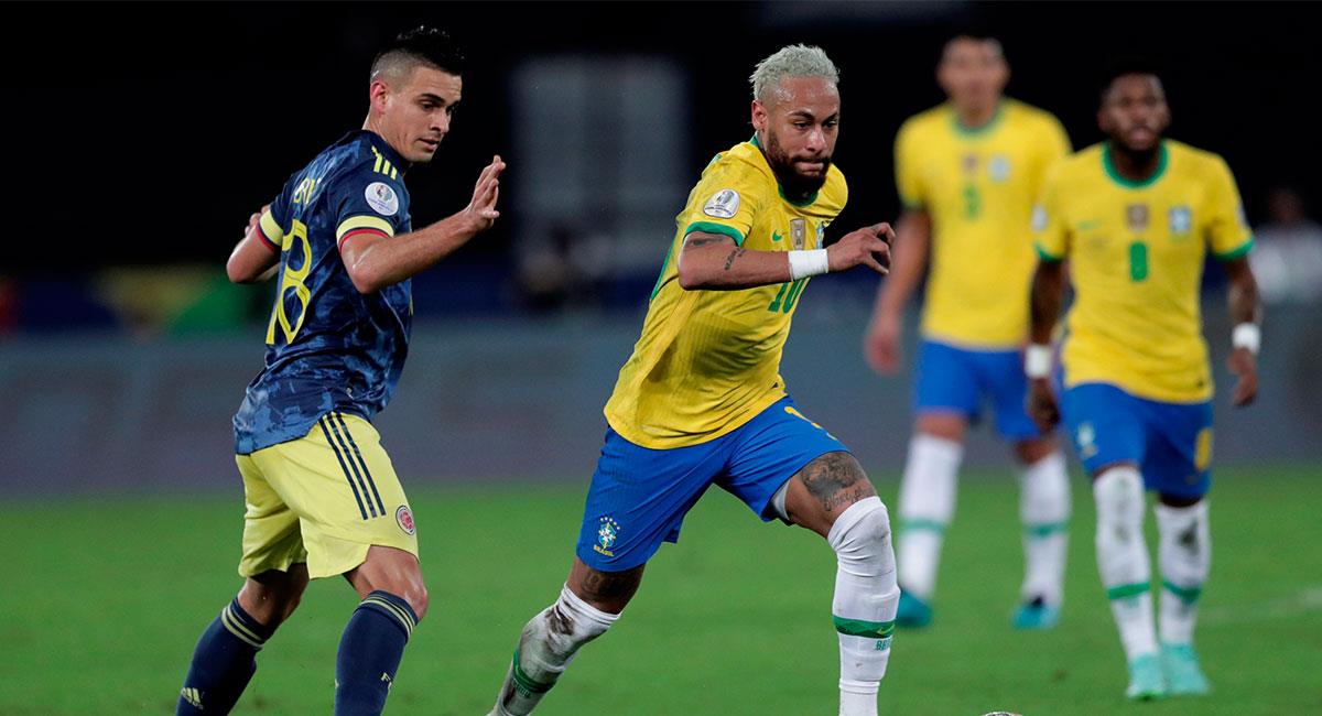 Colombia y Brasil están en cuartos de final de la Copa América. Foto: EFE