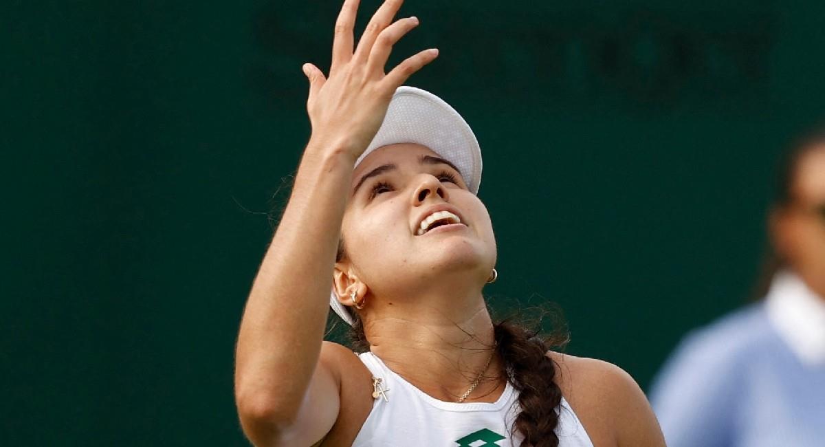 María Camila Osorio ya está en tercera ronda de Wimbledon. Foto: EFE