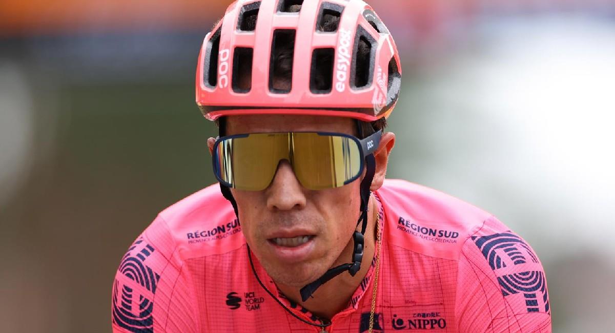 Rigoberto Urán es el mejor colombiano en el Tour de Francia 2021. Foto: EFE