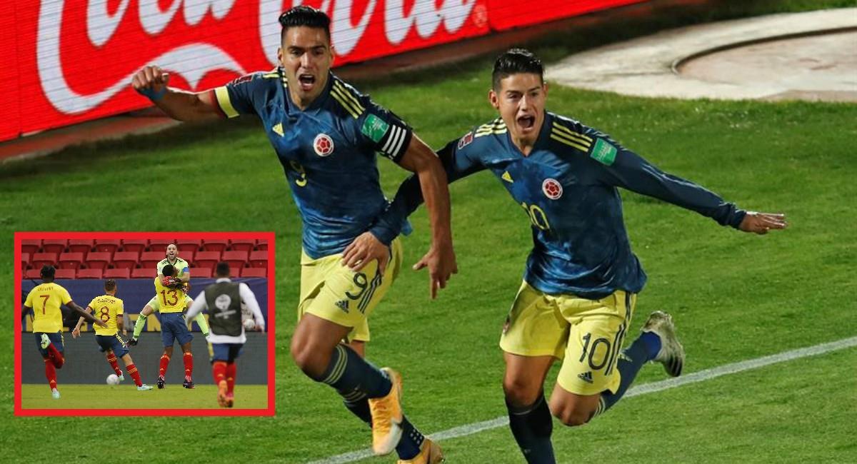 Críticas a James y felicitan a Falcao tras victoria de Colombia ante Uruguay. Foto: EFE