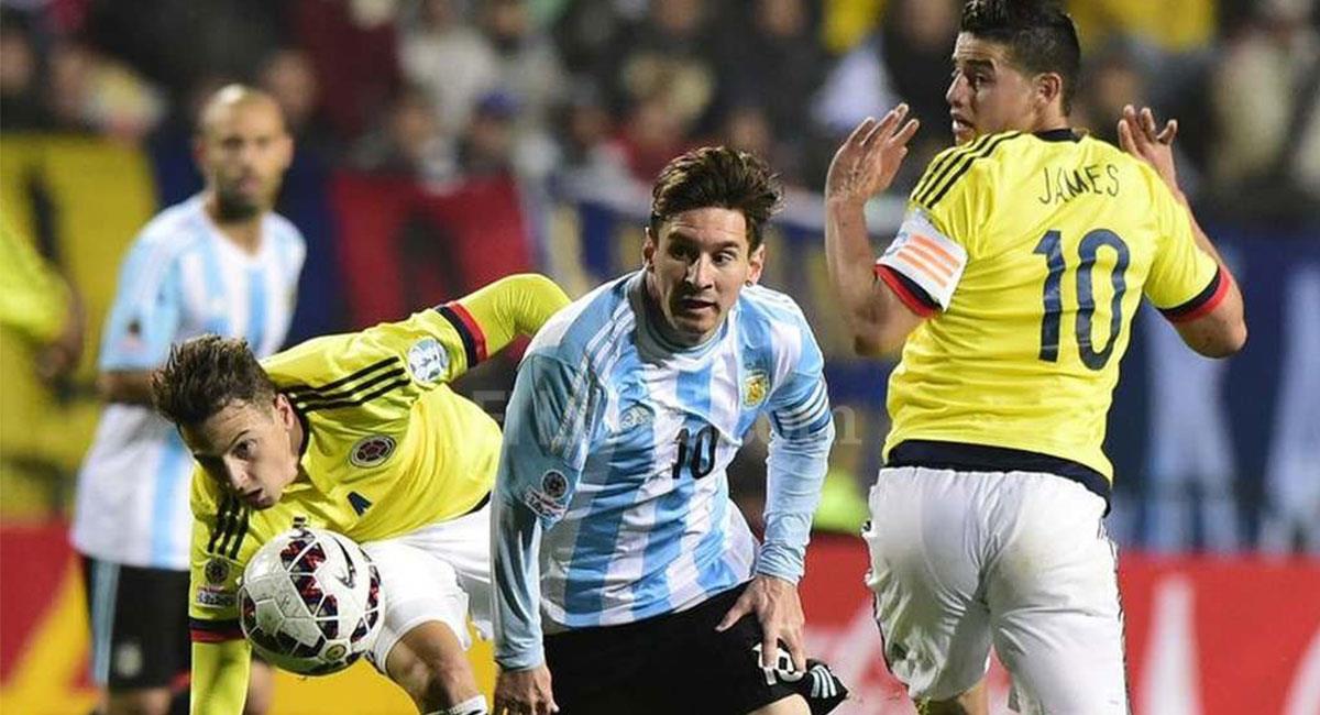 Colombia y Argentina se han cruzado en varias ediciones de la Copa América. Foto: Twitter @DiarioOle
