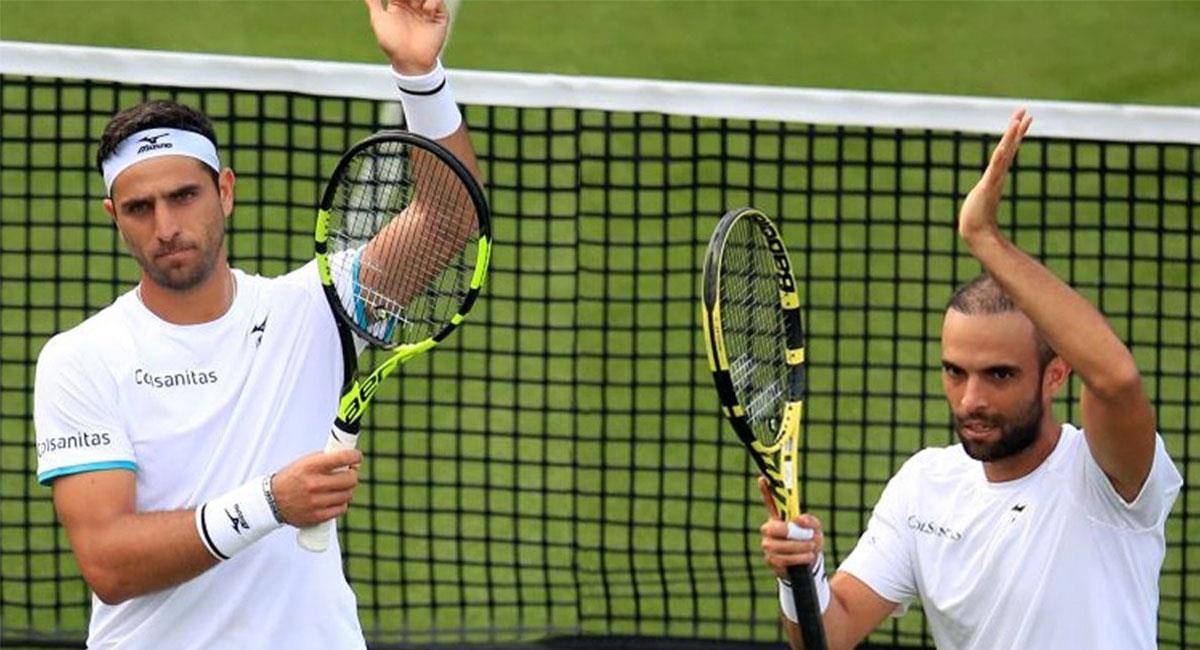 Cabal y Farah buscarán repetir el título de Wimbledon que lograron en 2019. Foto: Twitter @fedecoltenis