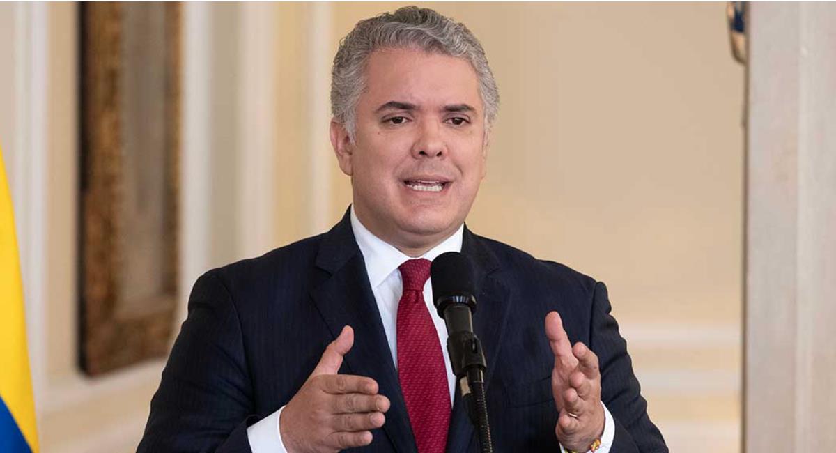 Duque habló sobre el informe de la CIDH. Foto: Presidencia de Colombia
