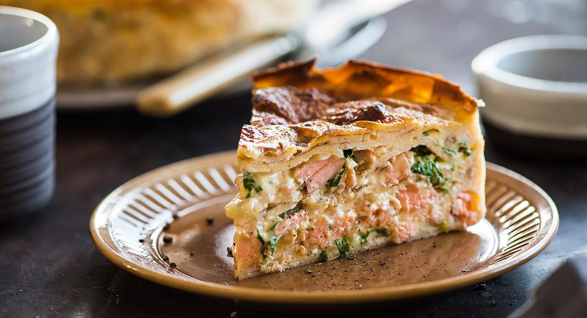 La tarta de atún es una receta ideal, si estás en control de peso. Foto: Shutterstock